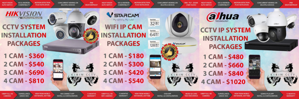 Kirin CCTV Promotion Packages